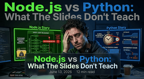 Node.js vs Python: What The Slides Don't Teach