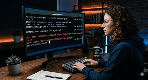 PostgreSQL Peer Authentication Failed Fix 